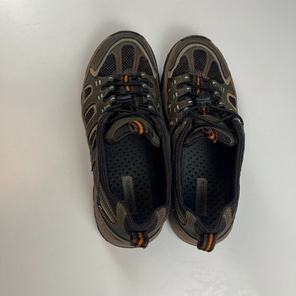 G.H. Bass & CO water shoes bass sprint sneaker green tan men size 8m - Picture 7 of 9